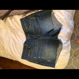 Universal Thread denim cutoff shorts from Target